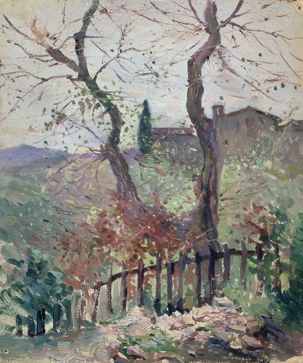Perugia, Umbria, 1894 autorstwa Konstantin Andreevic Somov
