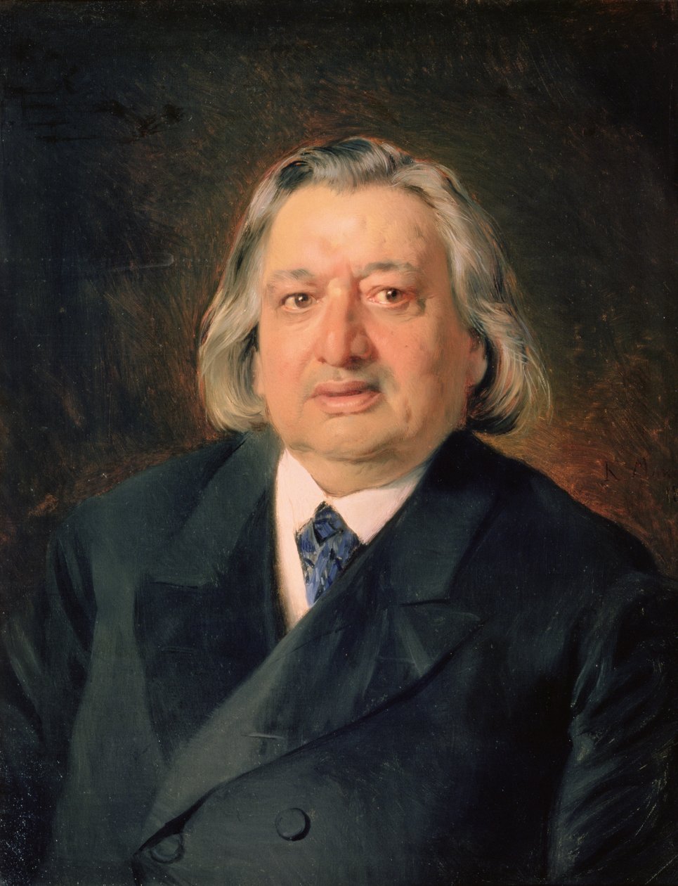 Portret Ossipa Petrova (1807-78), 1870 autorstwa Konstantin Egorovich Makovsky