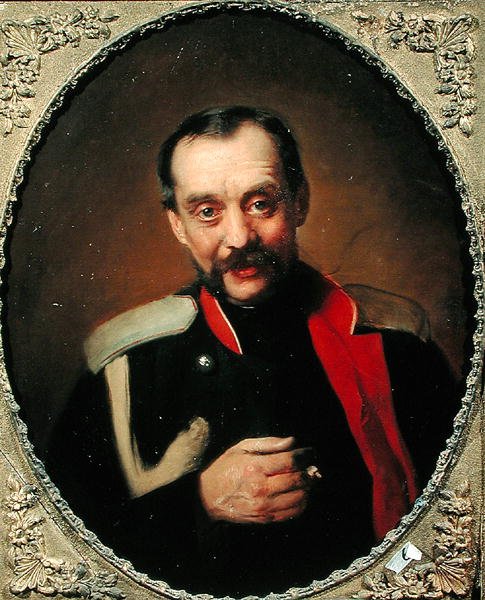 Portret kompozytora Cesara A. Kyui (1835-1918) autorstwa Konstantin Egorovich Makovsky