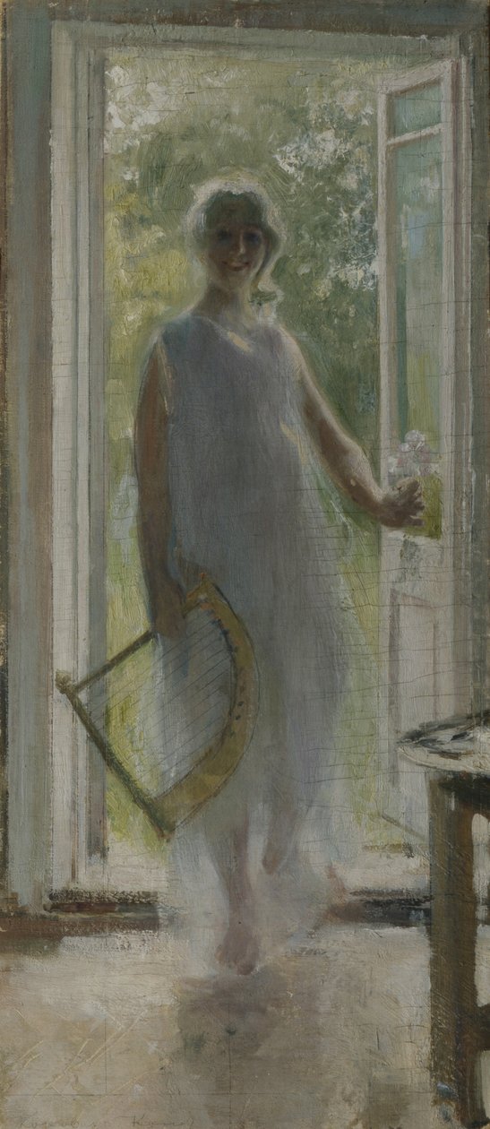 Dziewczyna na wyciągnięcie ręki autorstwa Konstantin Alekseevich Korovin