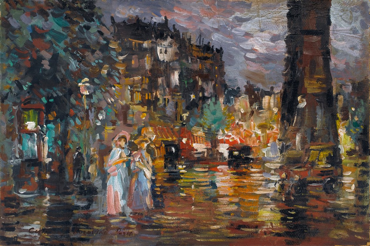 Paryż autorstwa Konstantin Alekseevich Korovin