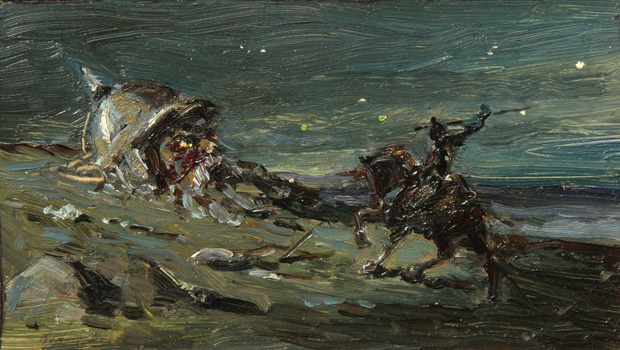 Scenografia do opery Rusłan i Ludmiła M. Glinki autorstwa Konstantin Alekseevich Korovin