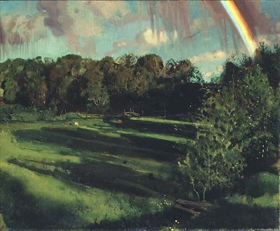 Motyw zmierzchu autorstwa Konstantin Andreevic Somov