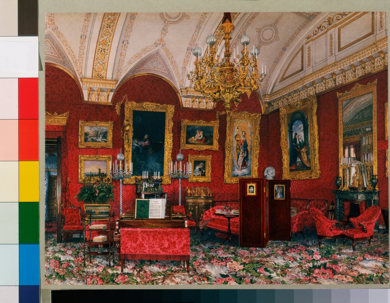 Wnętrza Pałacu Zimowego (Palais d