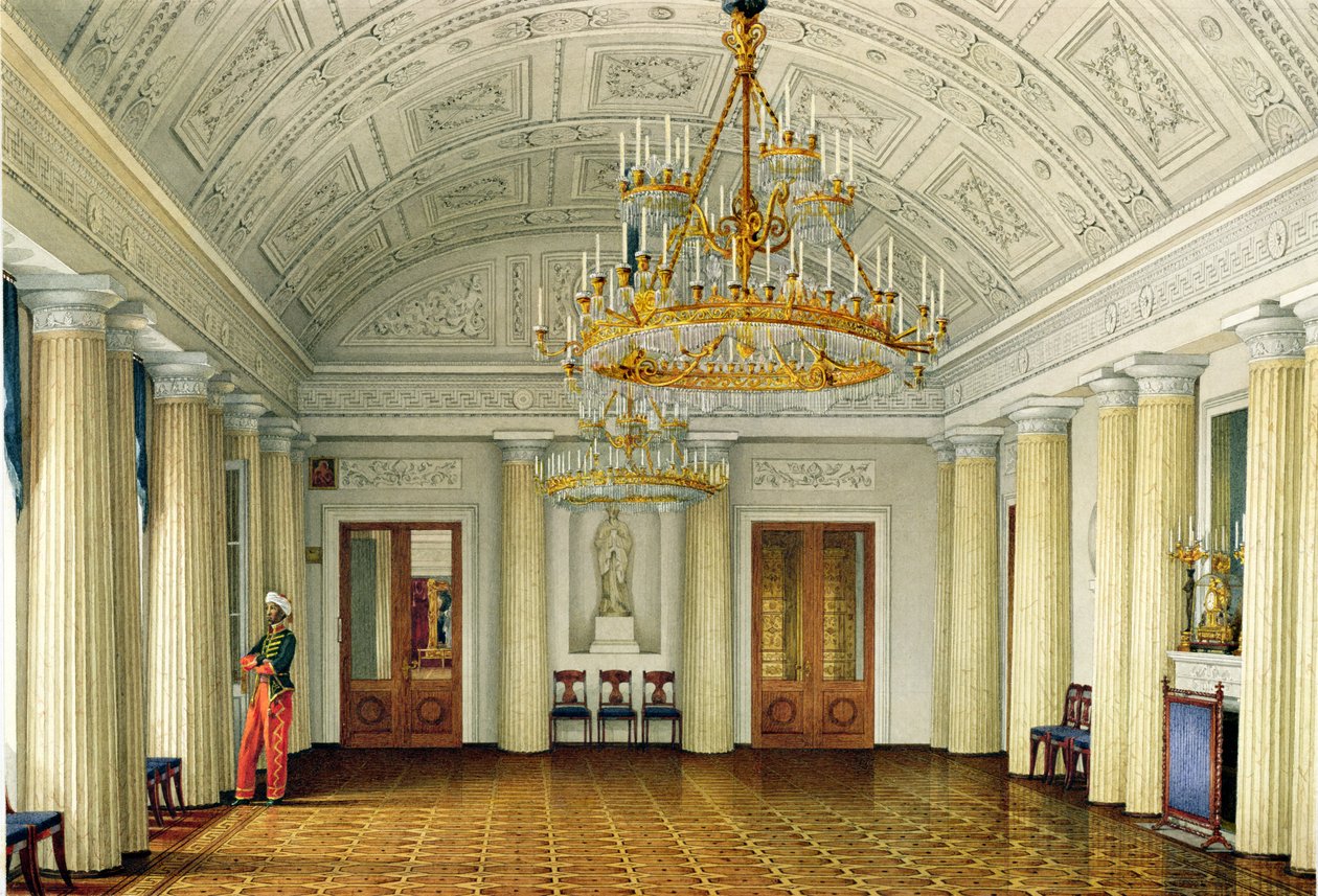 Sala Mauretańska, Pałac Zimowy autorstwa Konstantin Andreyevich Ukhtomsky