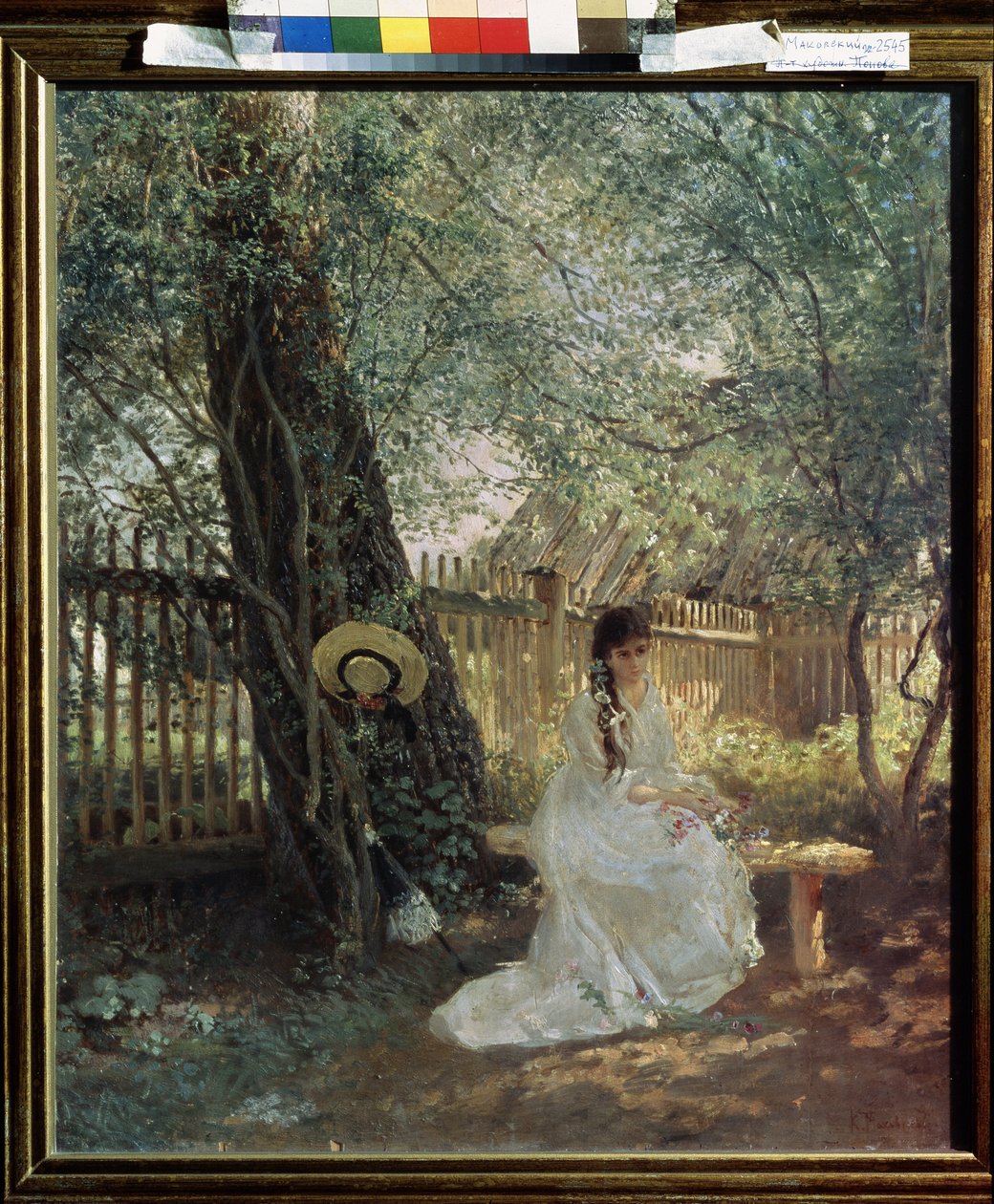 W ogrodzie autorstwa Konstantin Egorovich Makovsky