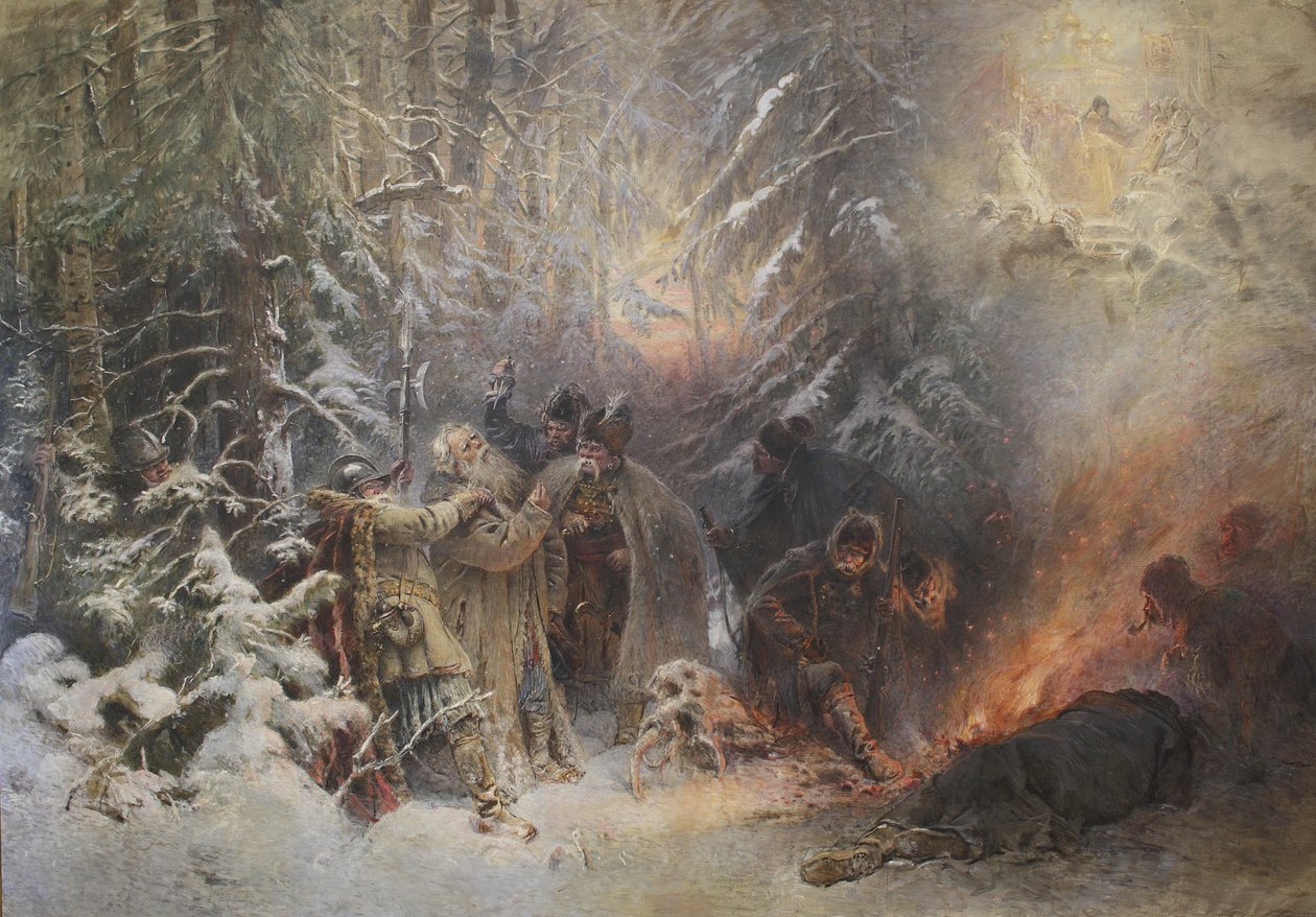 Iwan Susanin autorstwa Konstantin Egorovich Makovsky