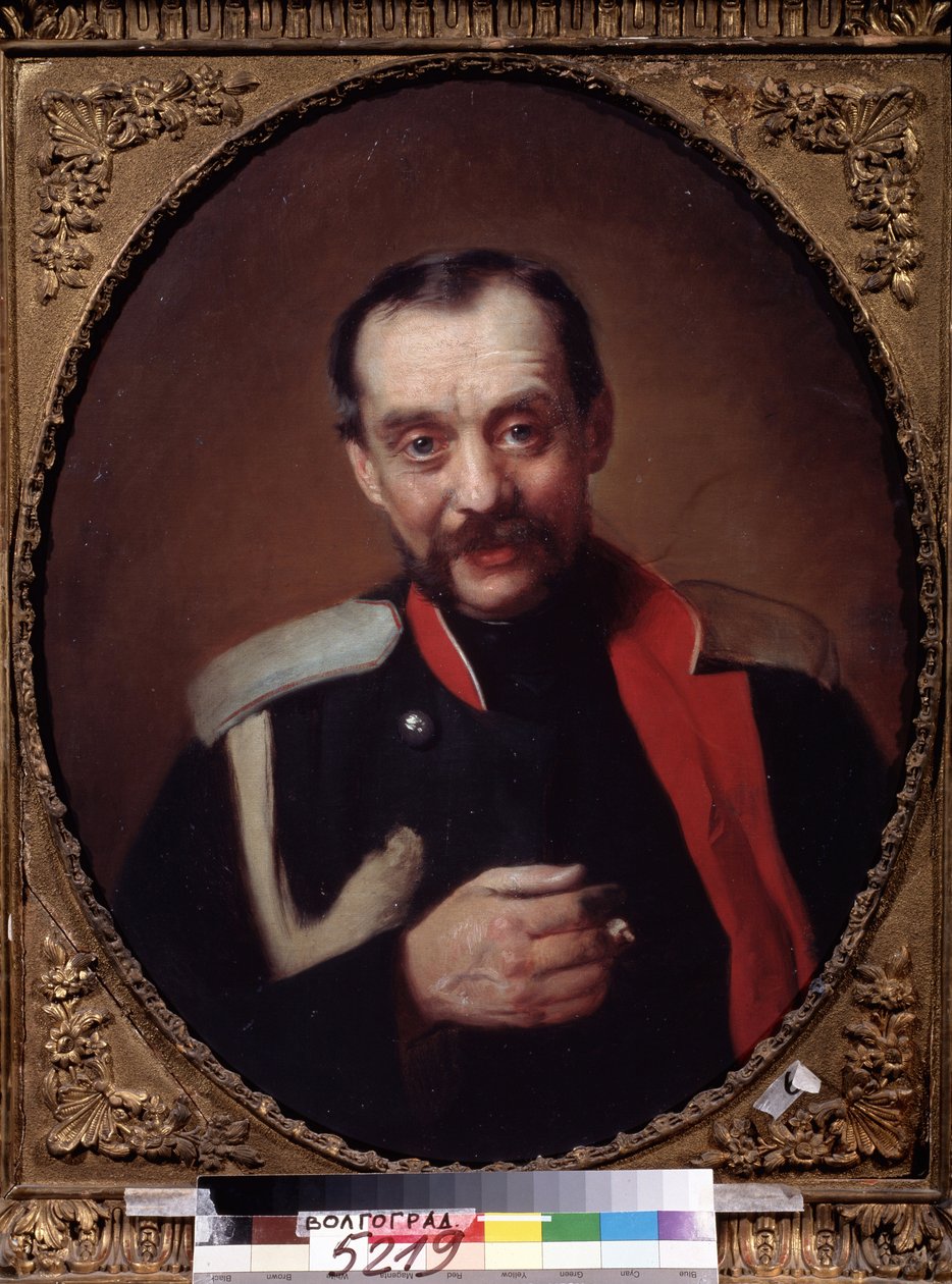 Portret kompozytora Cesara Antonovicha Cui (1835-1918) (Portret kompozytora C. A. Cui). Członek Grupy Pięciu, której celem było tworzenie muzyki typowo rosyjskiej. Obraz Konstantina Jegorowicza Makowskiego (Constantin Makovsky) (1839- autorstwa Konstantin Egorovich Makovsky