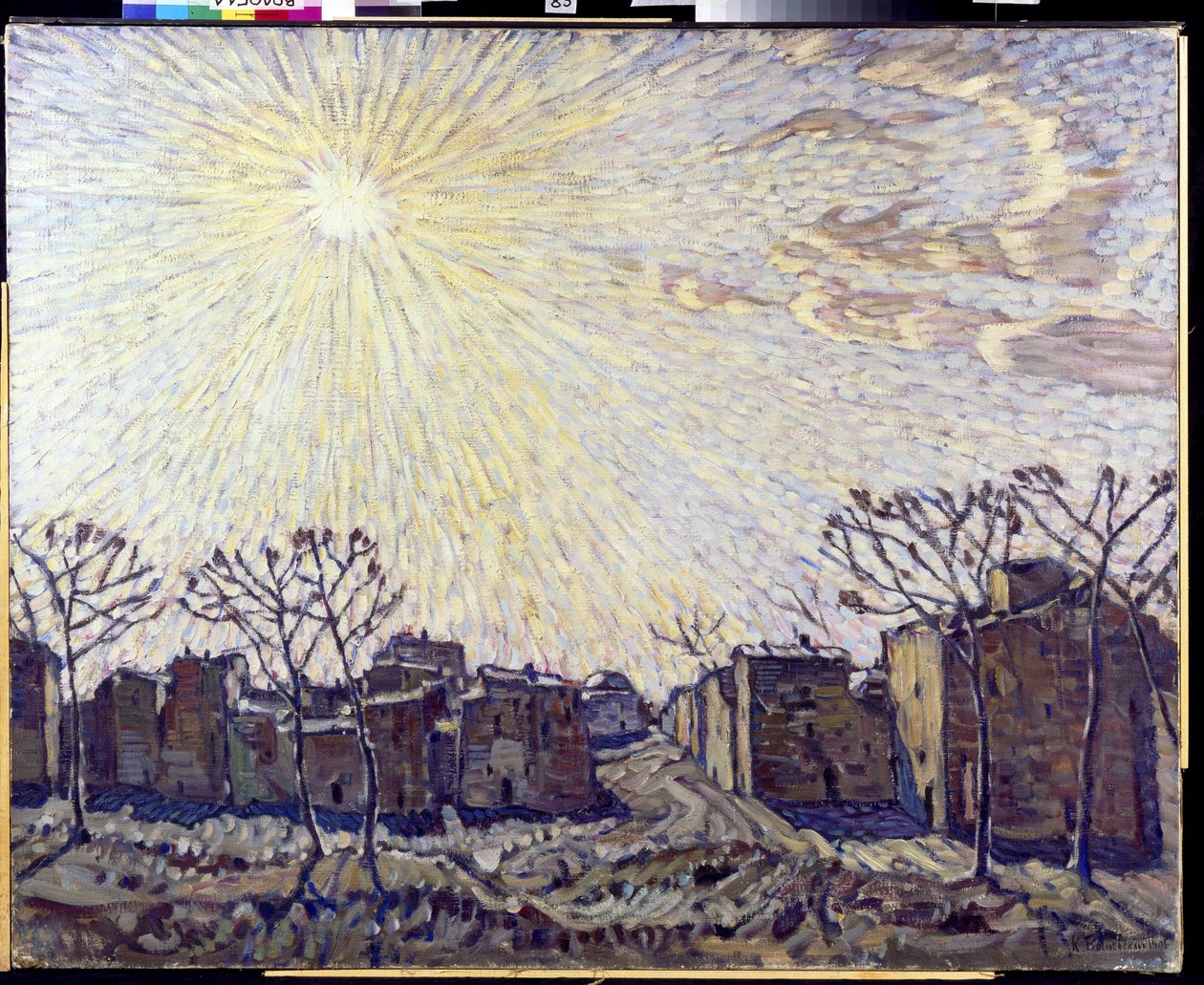 Słońce - Peinture de Konstantin Fiodorovich Bogayevsky (Bogaevsky) (1872-1943). (1872-1943) Olej na płótnie 1906 Regionalna Galeria Sztuki, Wołogda 111x138 autorstwa Konstantin Fedorovich Bogaevsky