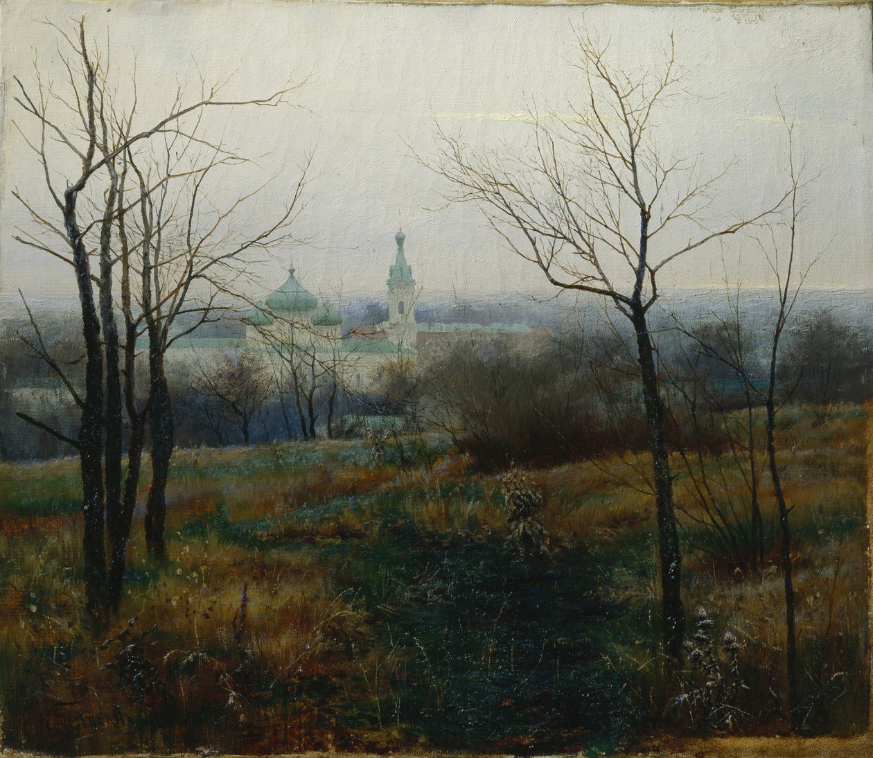 Koniec jesieni, 1887 autorstwa Konstantin Konstantinovich Pervukhin