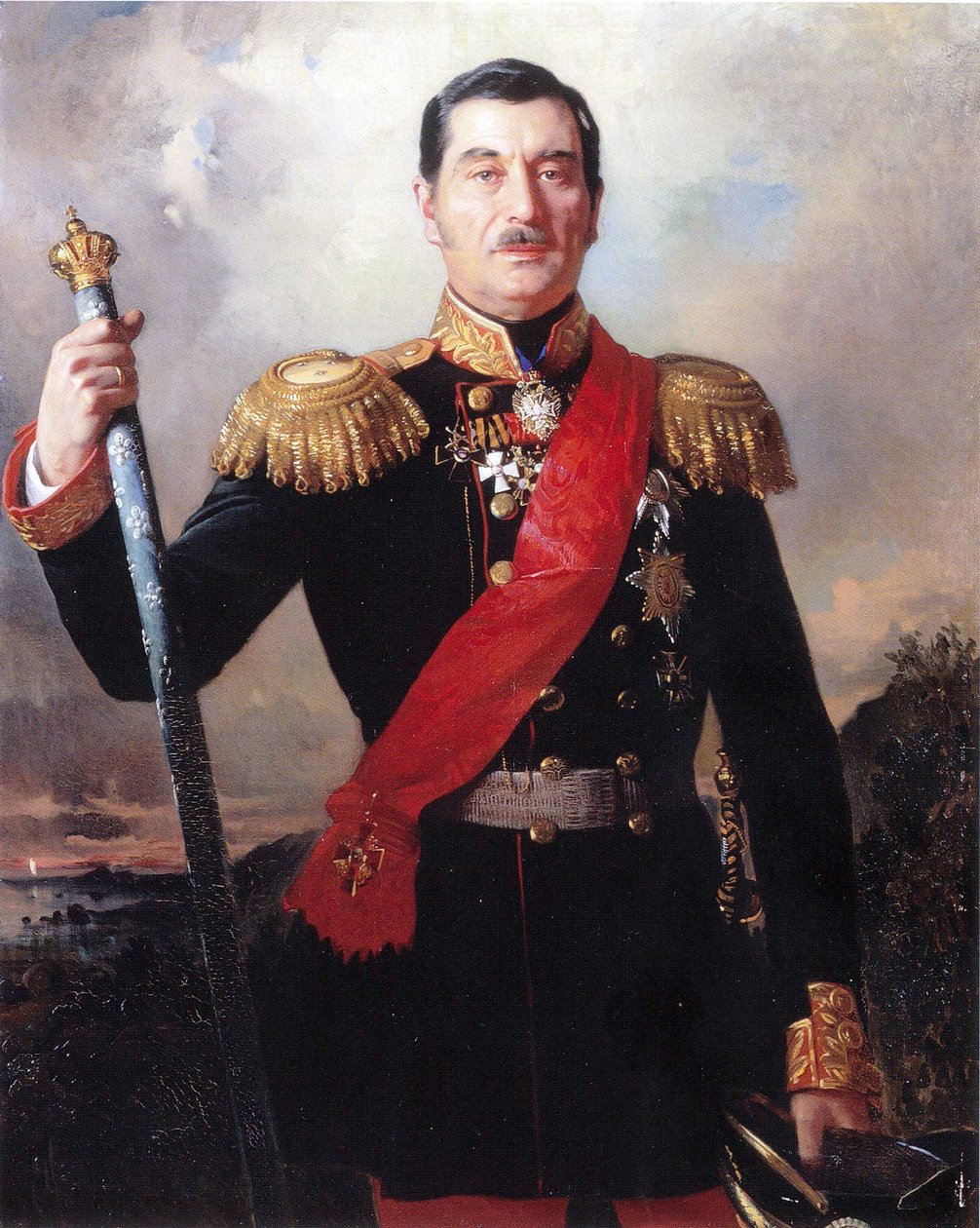 J. M. Nordenstam by Makovsky (kolor) autorstwa Konstantin Makovsky