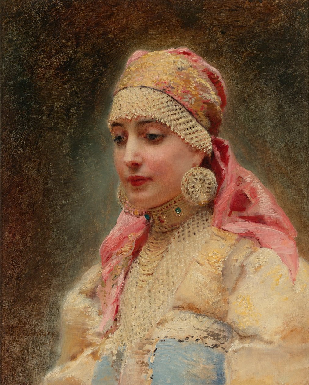 Makovsky Boyarynya autorstwa Konstantin Makovsky