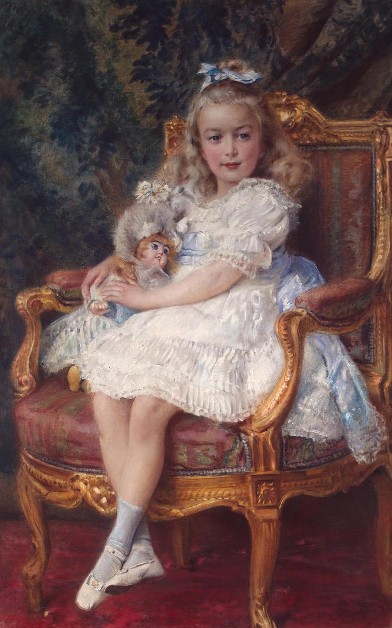 Portret Varvary Bibikovej autorstwa Konstantin Makovsky
