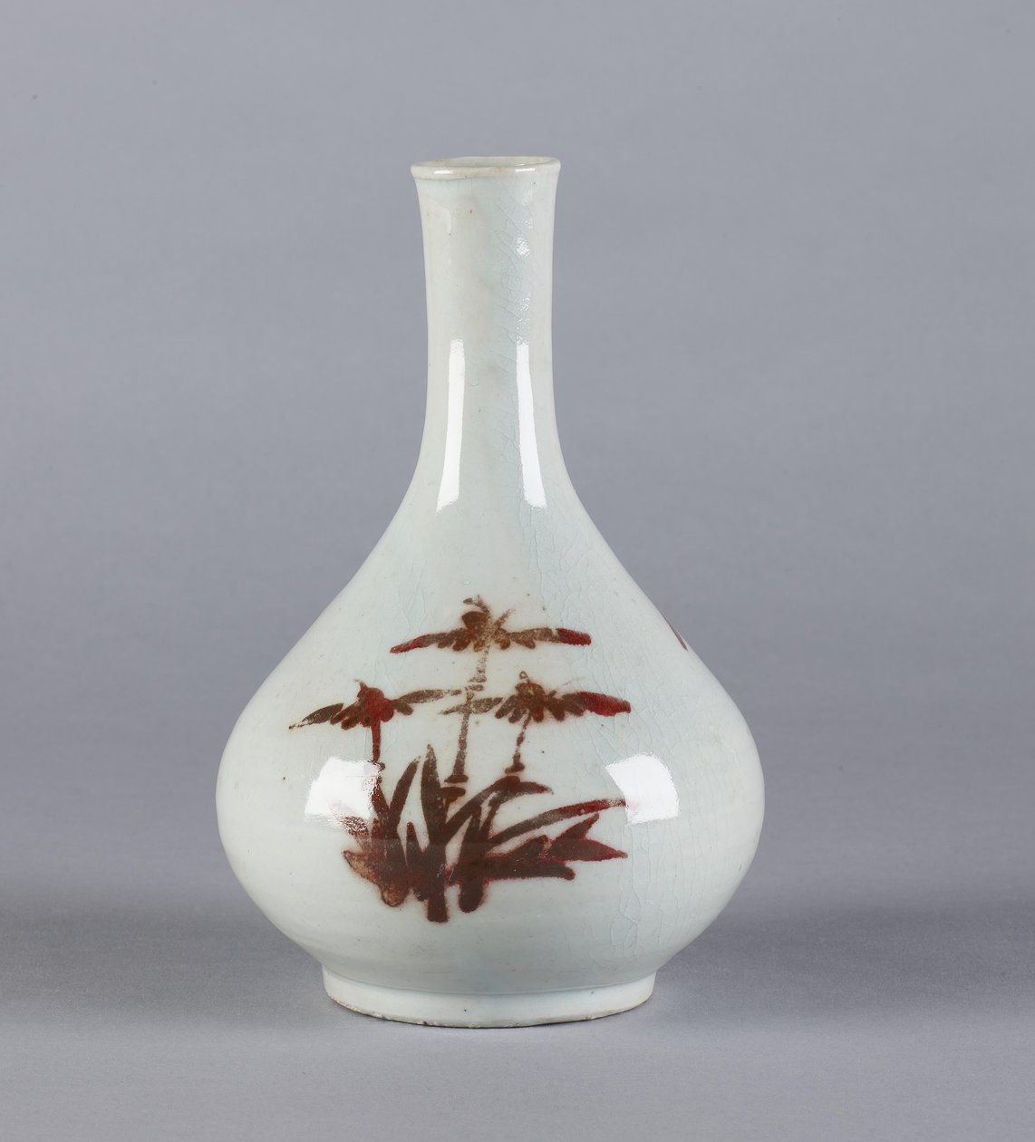 Butelka z motywem kwiatowym, dynastia Yi (ceramiczna) autorstwa Korean School