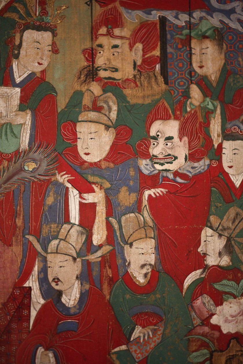 Byeonseong, Szósty Król Piekieł (szczegół), 1798 autorstwa Korean School