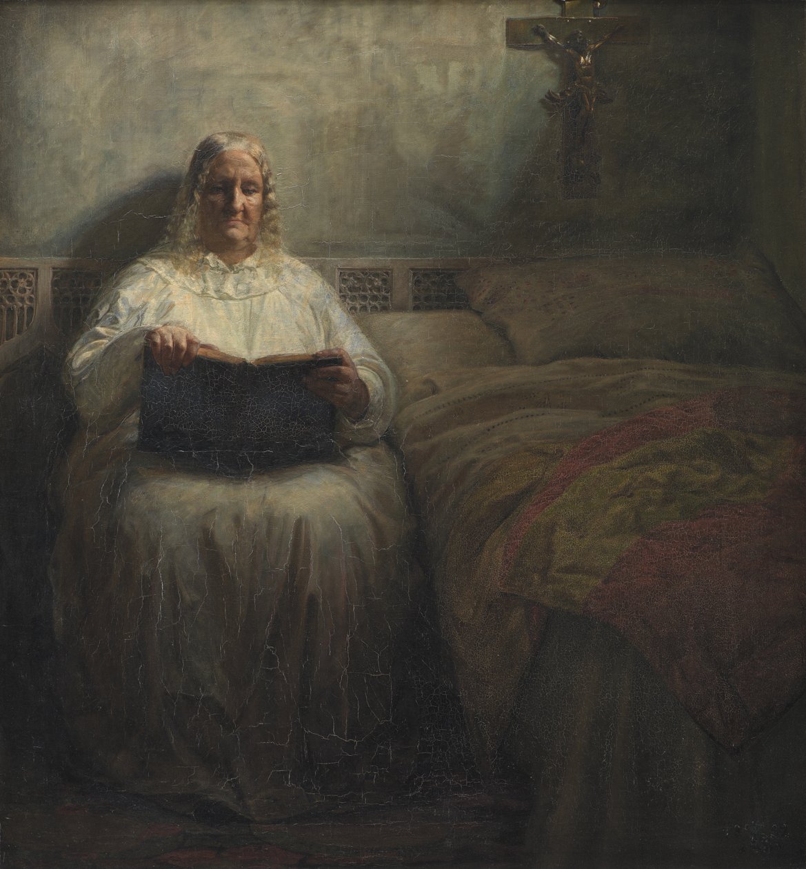 Leonora Christina w klasztorze Maribo autorstwa Kristian Zahrtmann
