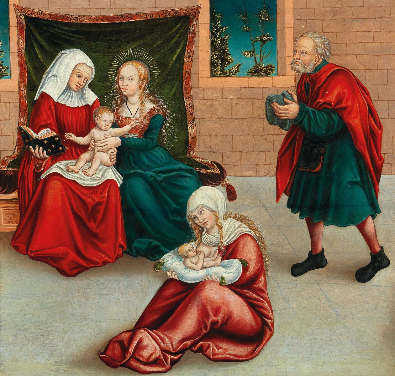 Święte pokrewieństwo, 1528. autorstwa Krodel