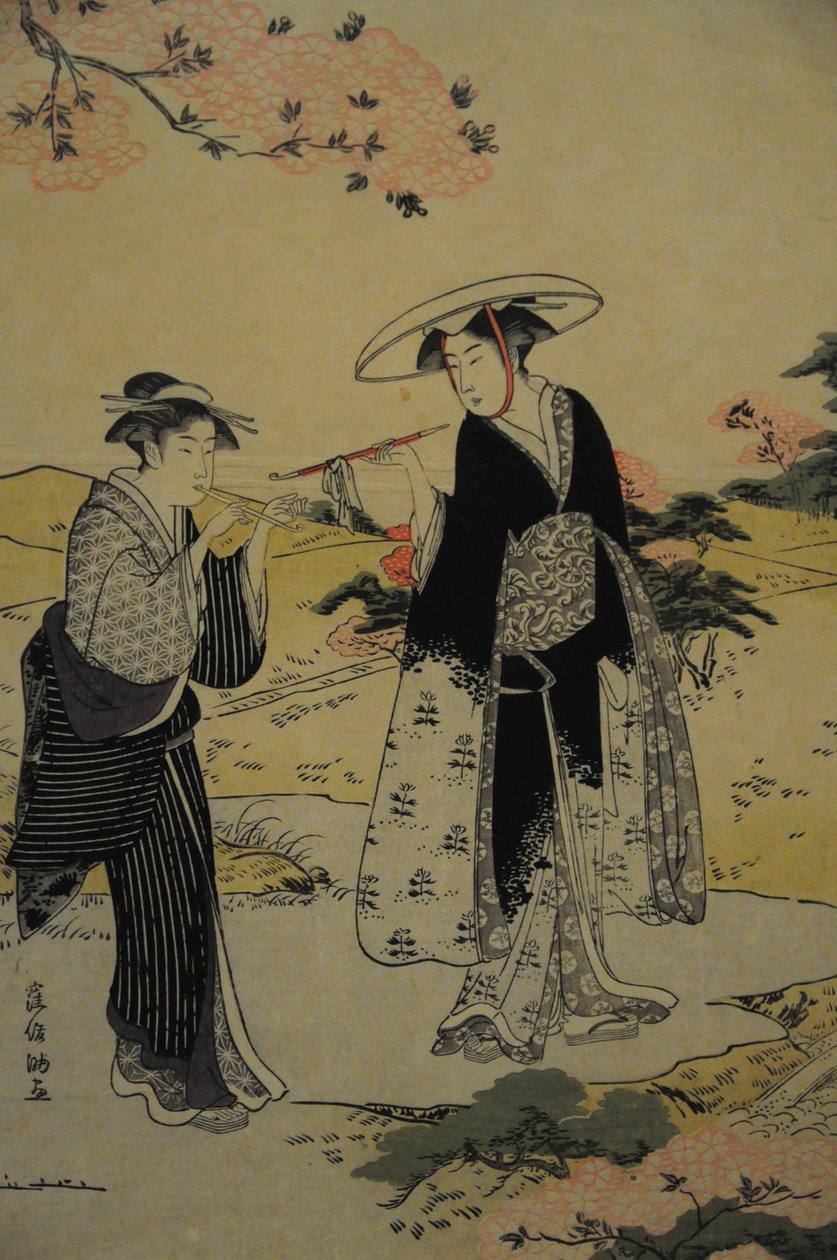 Druk ukiyo-e autorstwa Kubo Shunman