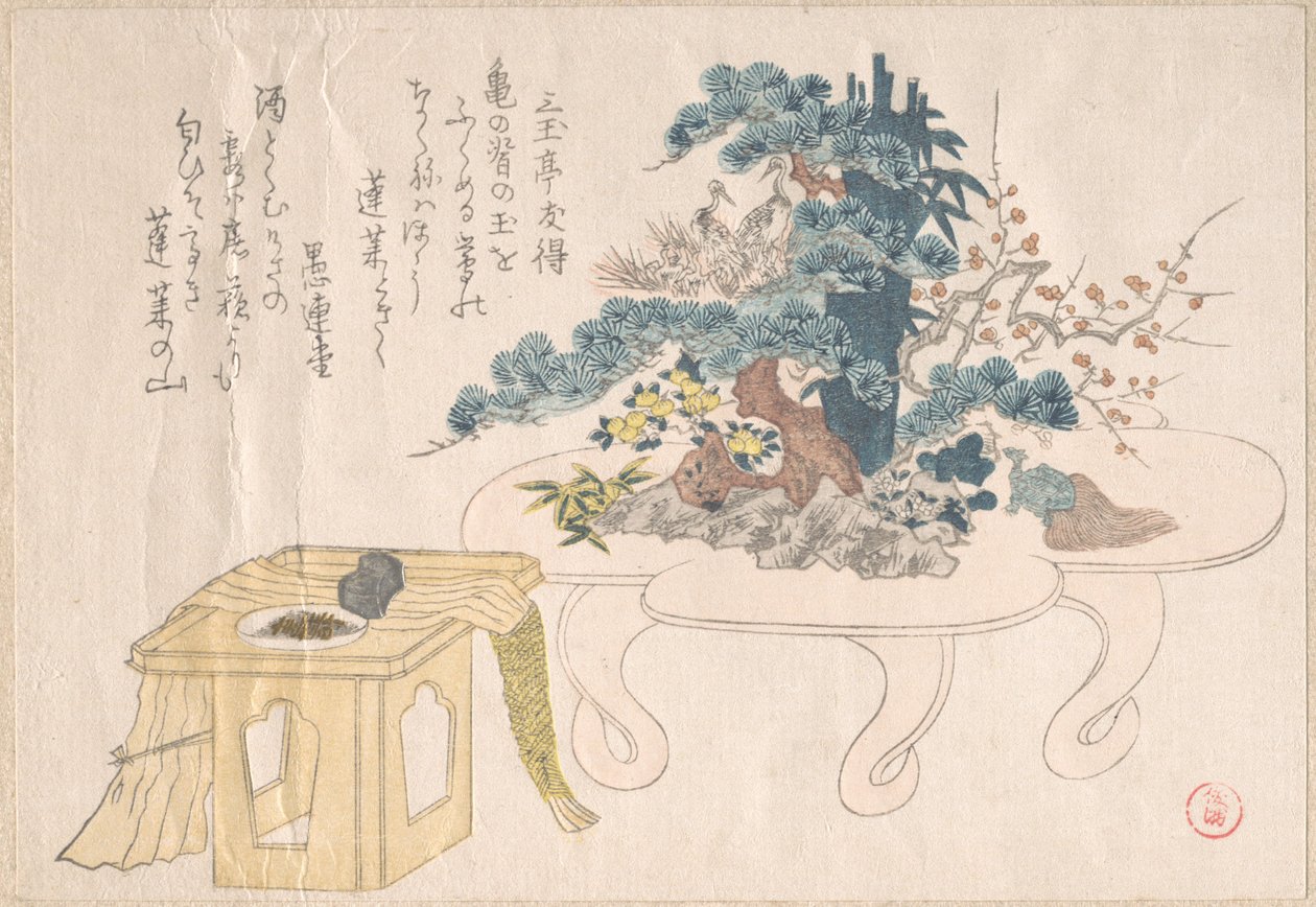 Shimadai i Sambo autorstwa Kubo Shunman