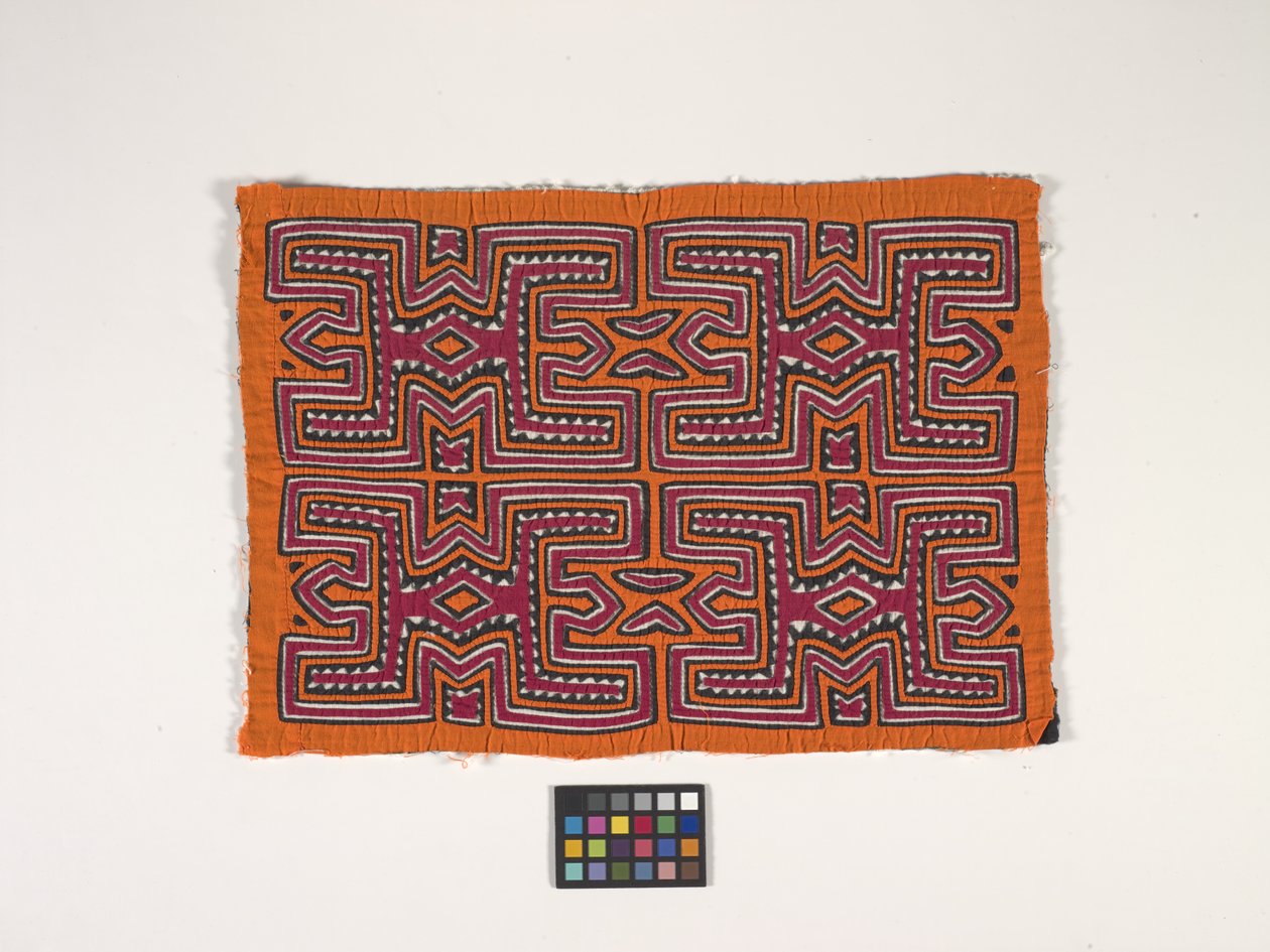 Panel koszuli (Mola) (zdjęcie) autorstwa Kuna Indian Culture
