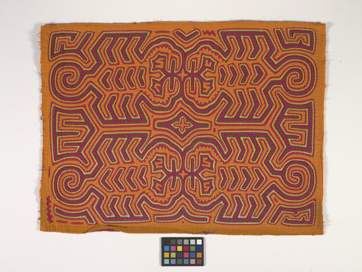 Panel koszuli (Mola) (zdjęcie) autorstwa Kuna Indian Culture