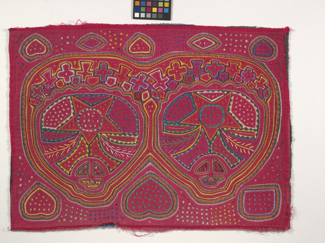 Panel koszuli (Mola) (zdjęcie) autorstwa Kuna Indian Culture