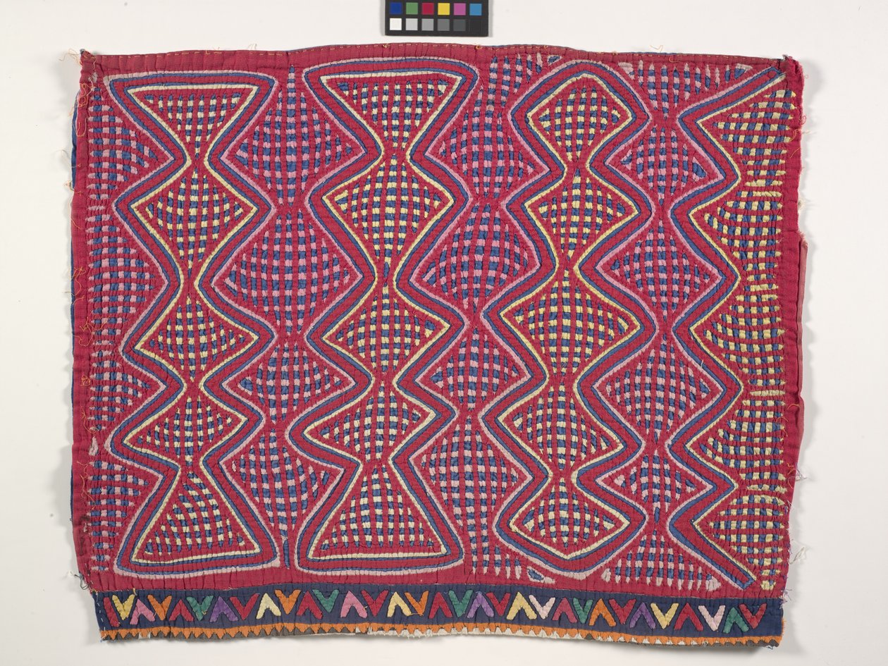 Panel koszuli (Mola) (zdjęcie) autorstwa Kuna Indian Culture
