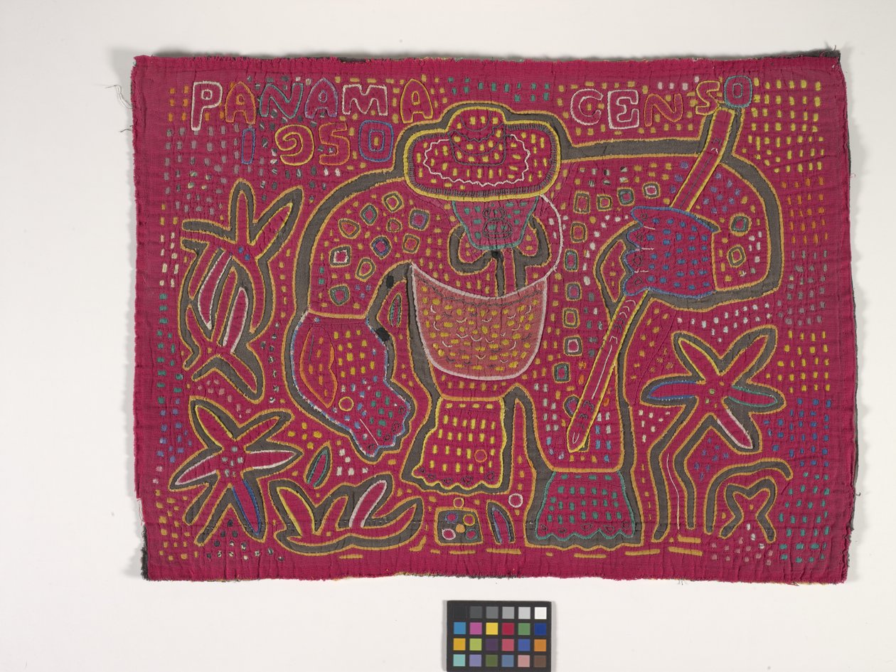 Panel koszuli (Mola) (zdjęcie) autorstwa Kuna Indian Culture