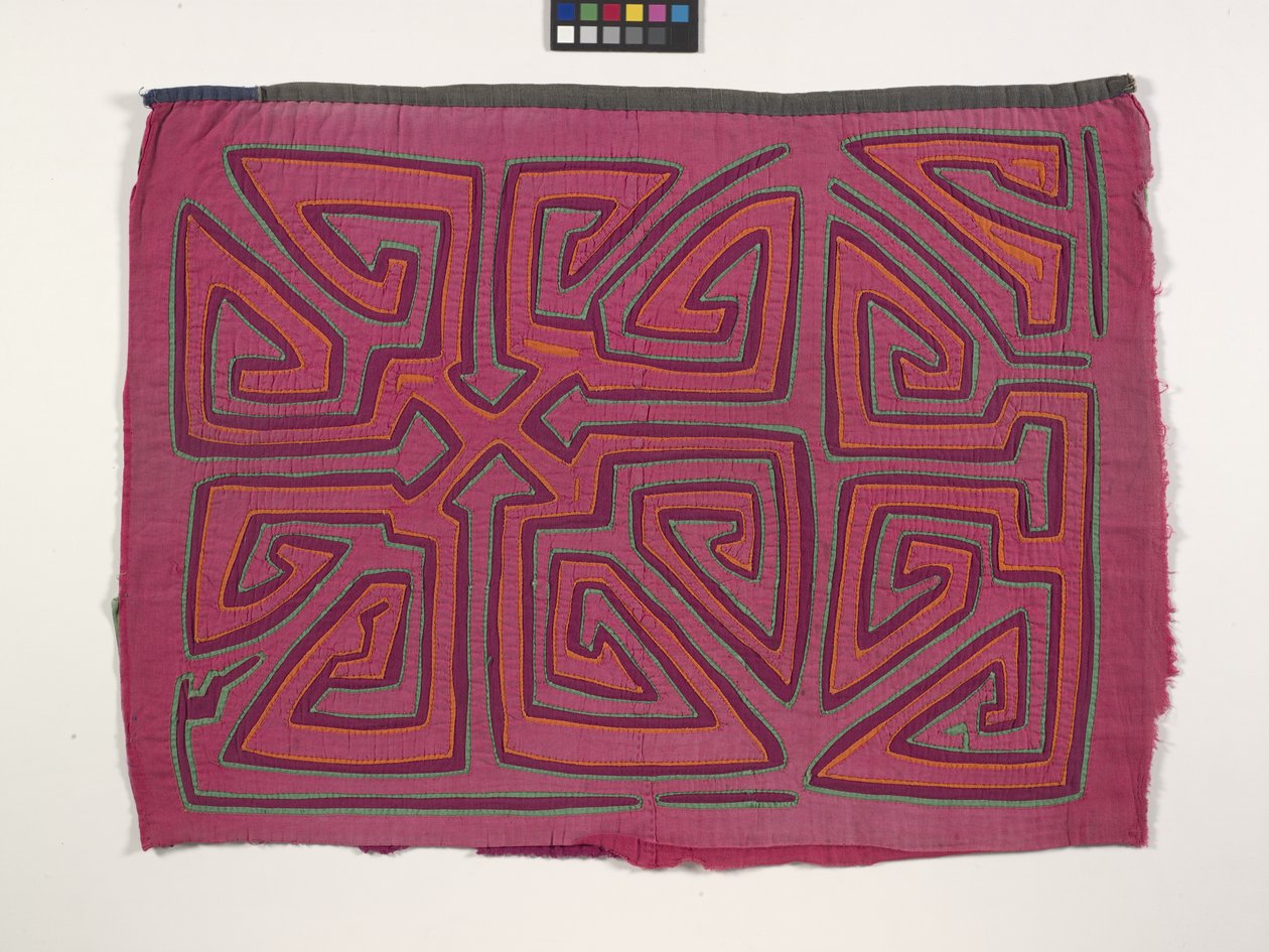 Panel koszuli (Mola) (zdjęcie) autorstwa Kuna Indian Culture