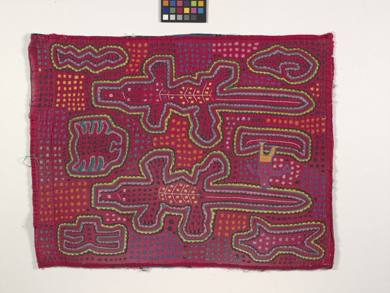 Panel koszuli (Mola) (zdjęcie) autorstwa Kuna Indian Culture