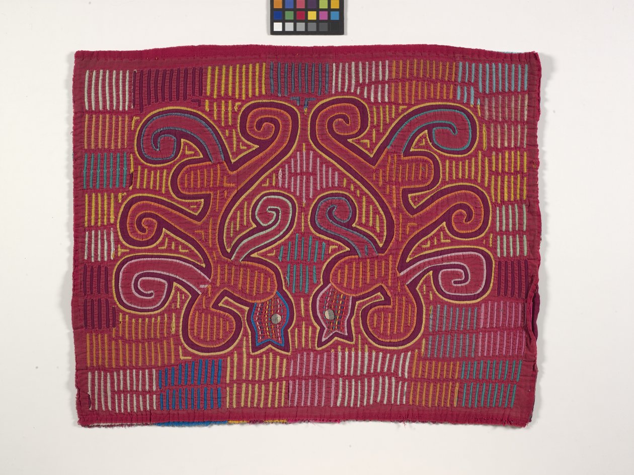 Panel koszuli (Mola) (zdjęcie) autorstwa Kuna Indian Culture