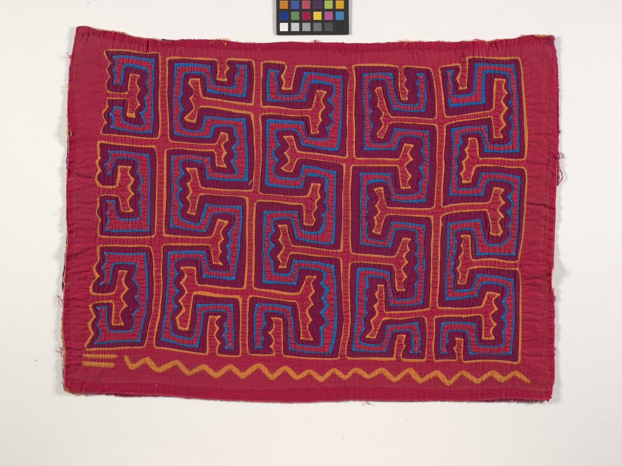 Panel koszuli (Mola) (zdjęcie) autorstwa Kuna Indian Culture