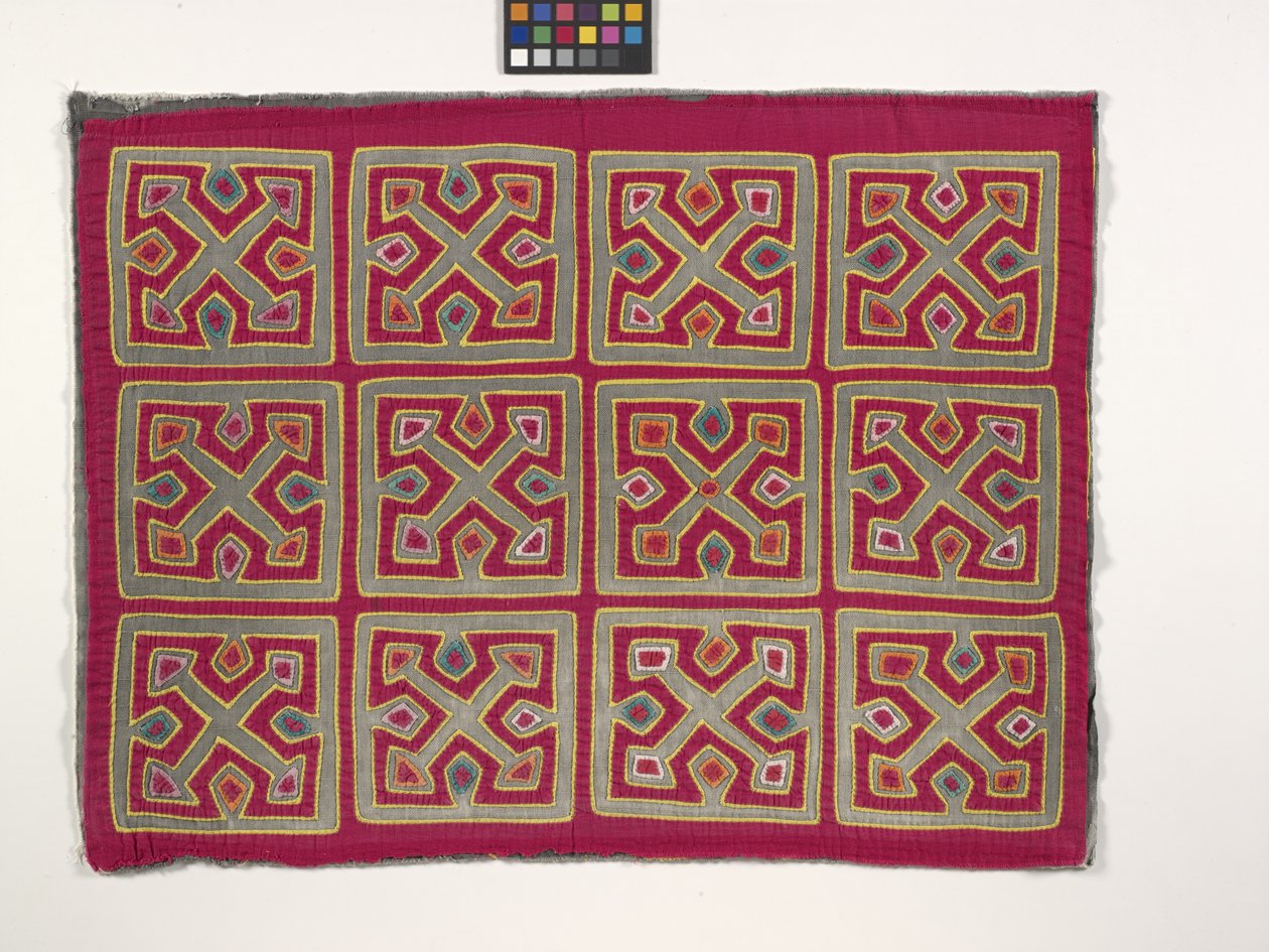 Panel koszuli (Mola) (zdjęcie) autorstwa Kuna Indian Culture