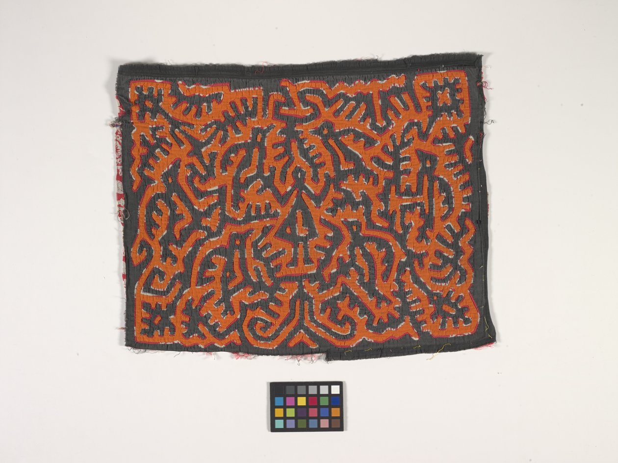 Panel koszuli (Mola) (zdjęcie) autorstwa Kuna Indian Culture