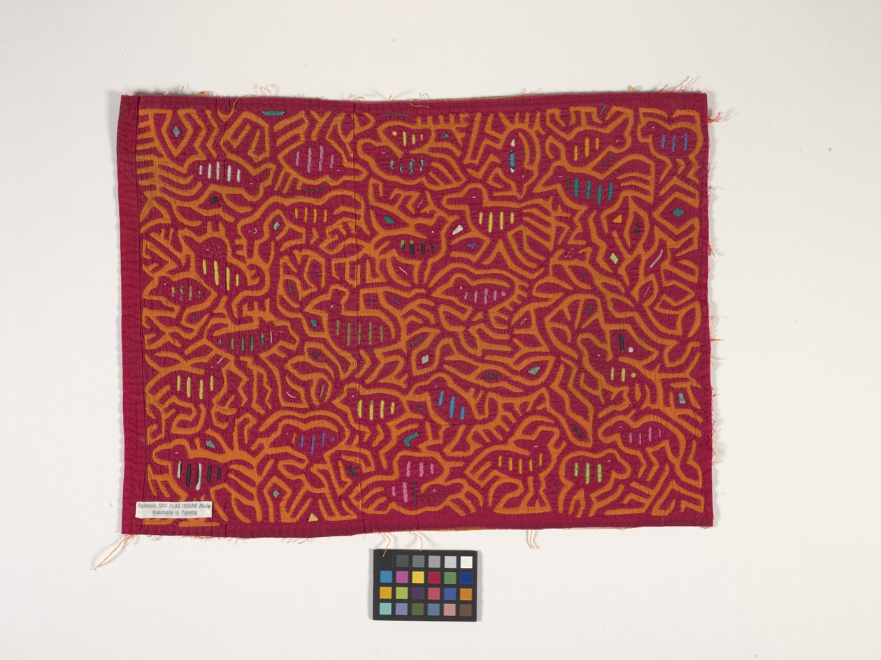 Camisa Painel (Mola) (foto)polonês autorstwa Kuna Indian Culture