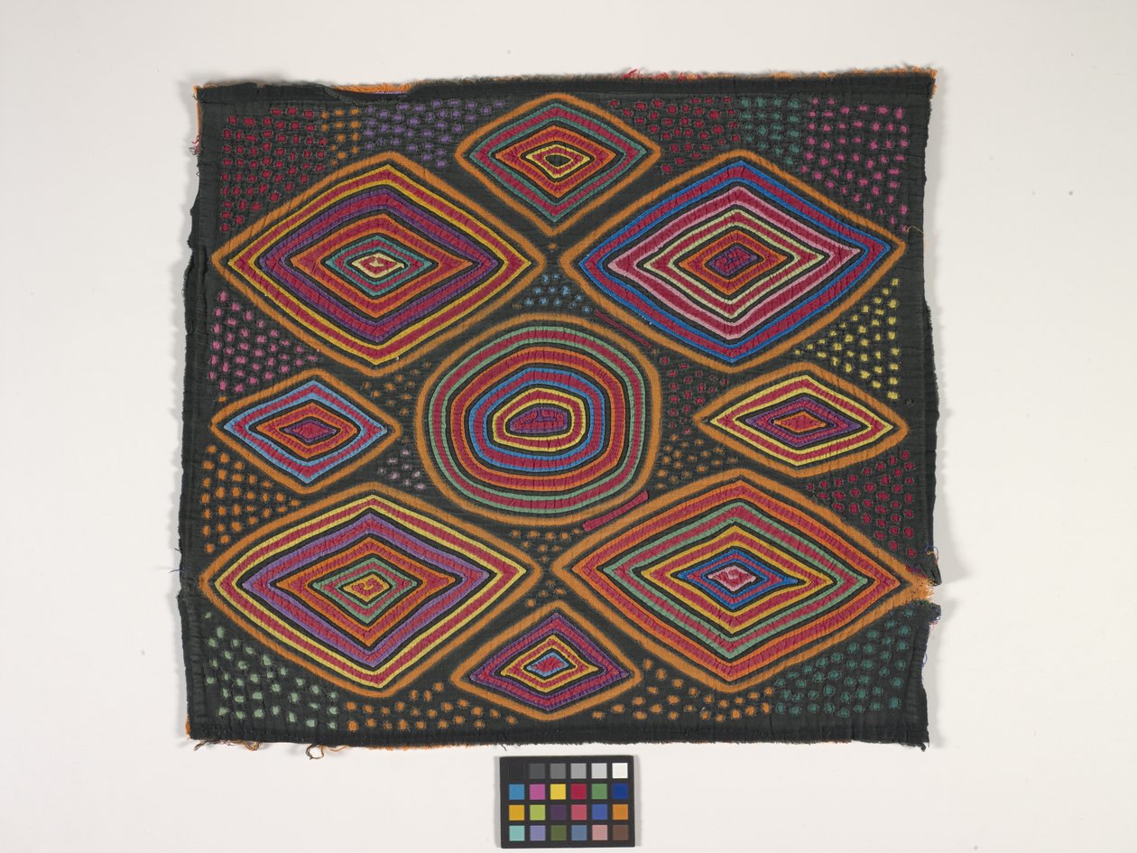 Panel koszuli (Mola) (zdjęcie) autorstwa Kuna Indian Culture