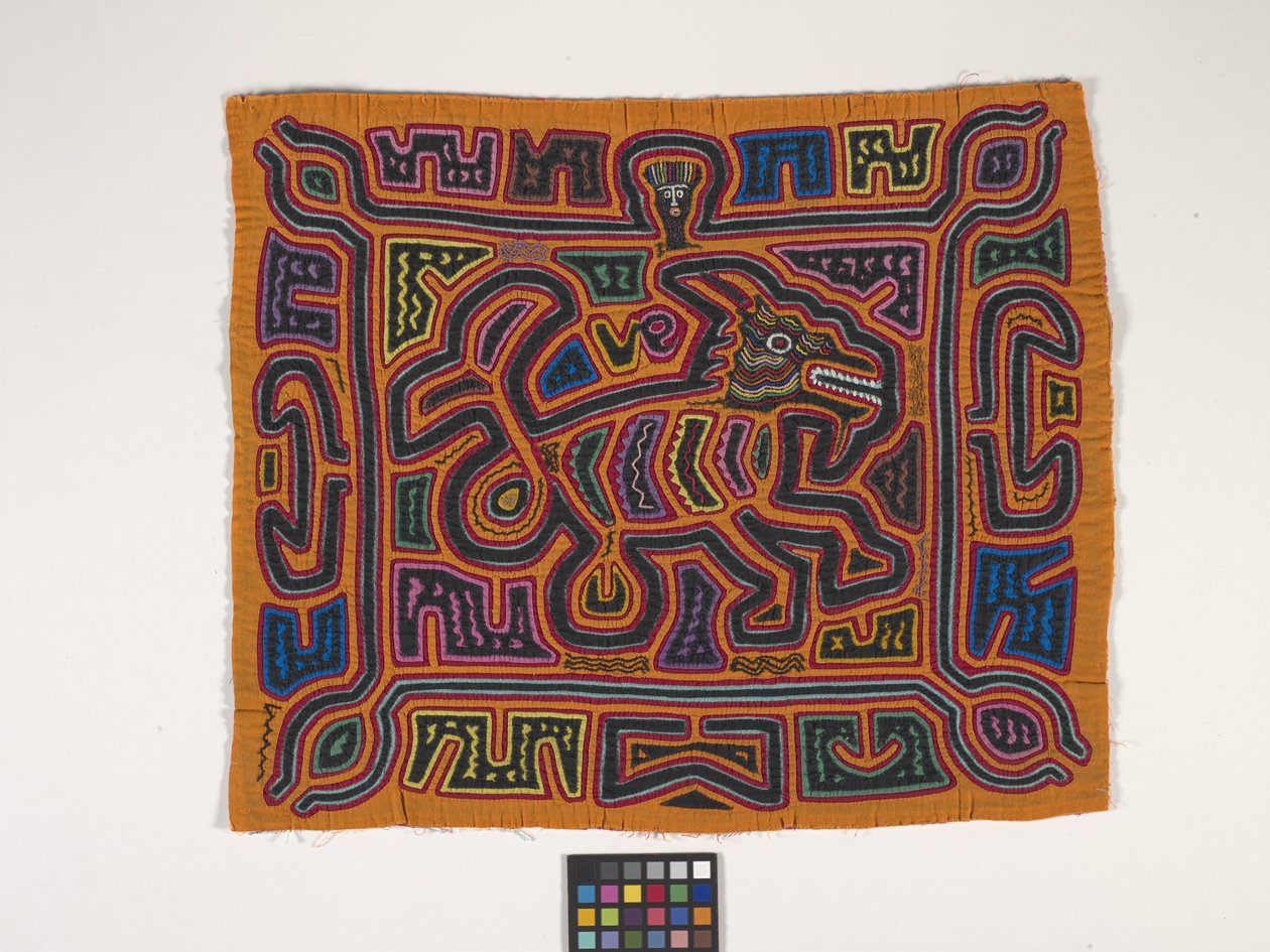 Panel koszuli (Mola) (zdjęcie) autorstwa Kuna Indian Culture