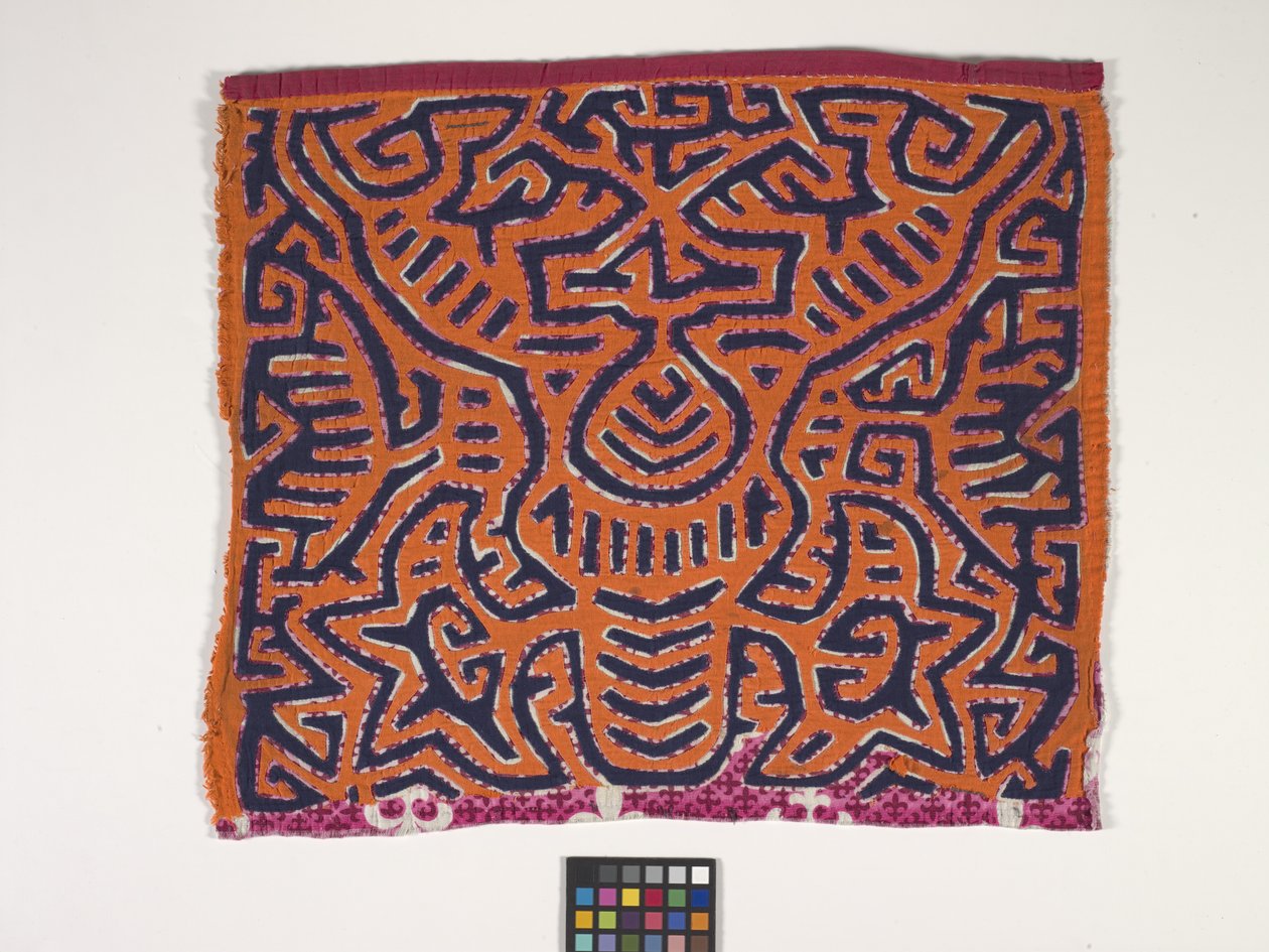 Panel koszuli (Mola) (zdjęcie) autorstwa Kuna Indian Culture