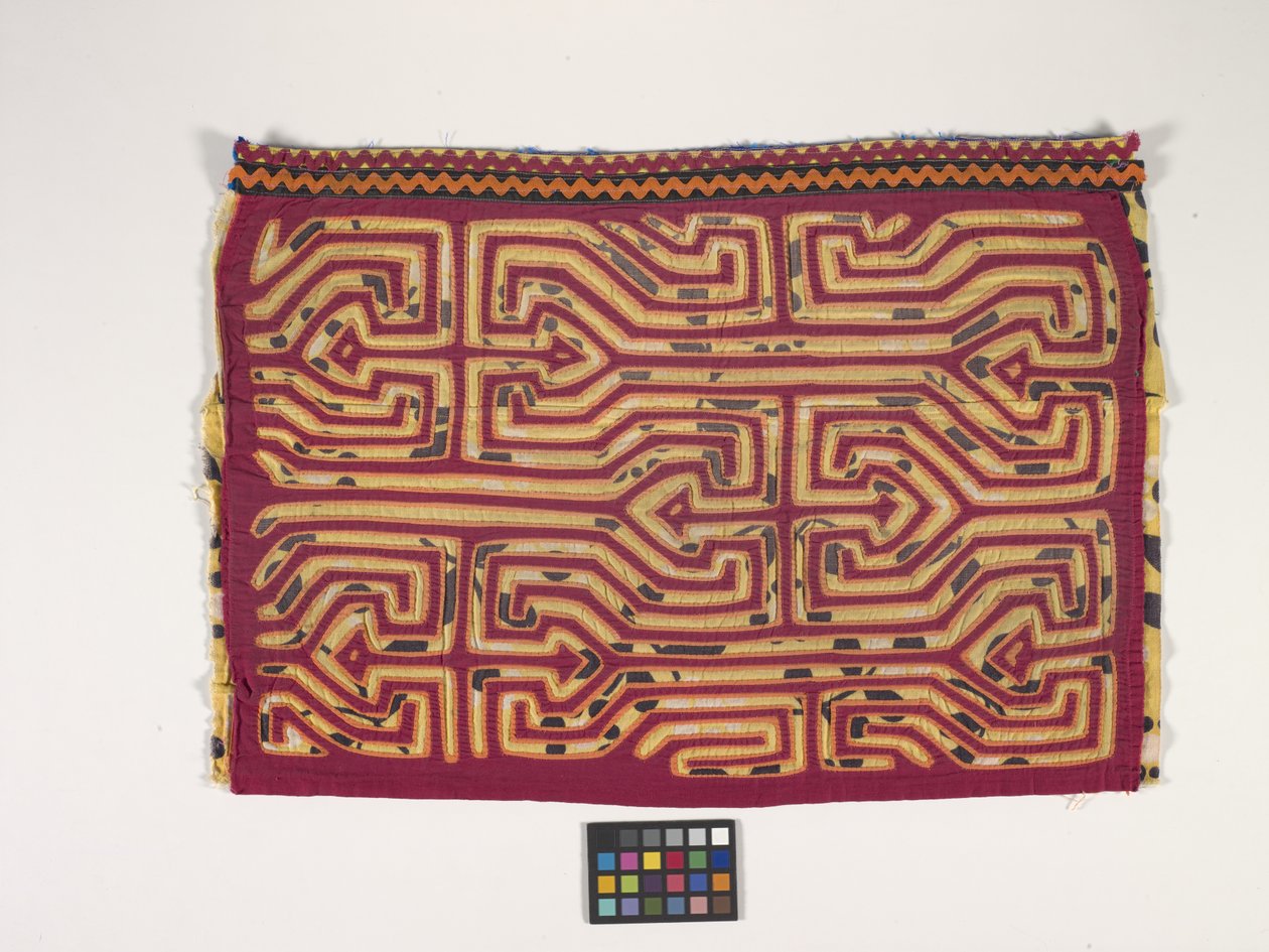 Panel koszuli (Mola) (zdjęcie) autorstwa Kuna Indian Culture