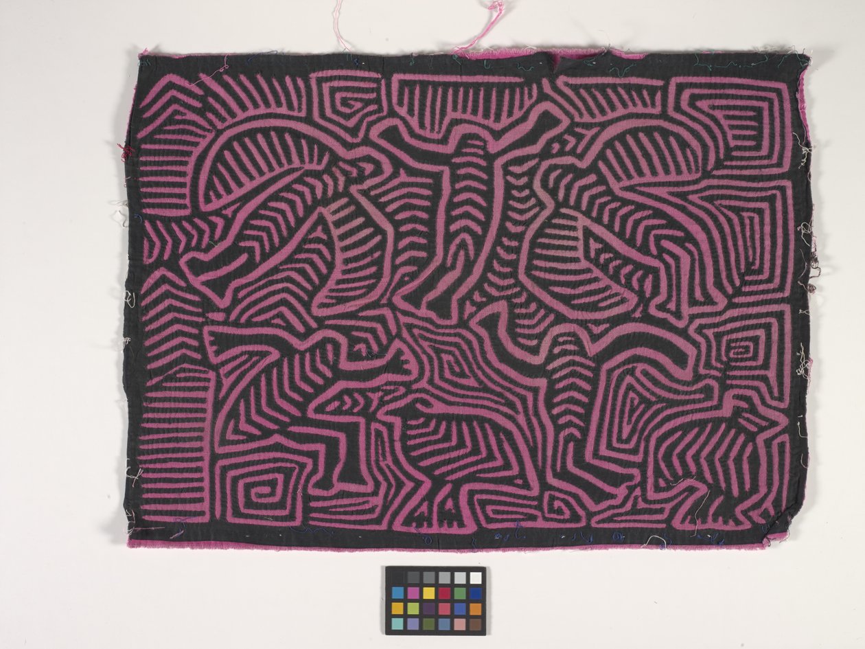 Panel koszuli (Mola) (zdjęcie) autorstwa Kuna Indian Culture