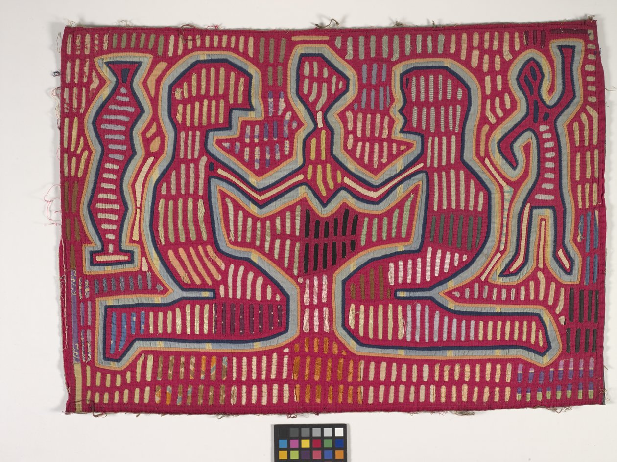 Panel koszuli (Mola) (zdjęcie) autorstwa Kuna Indian Culture