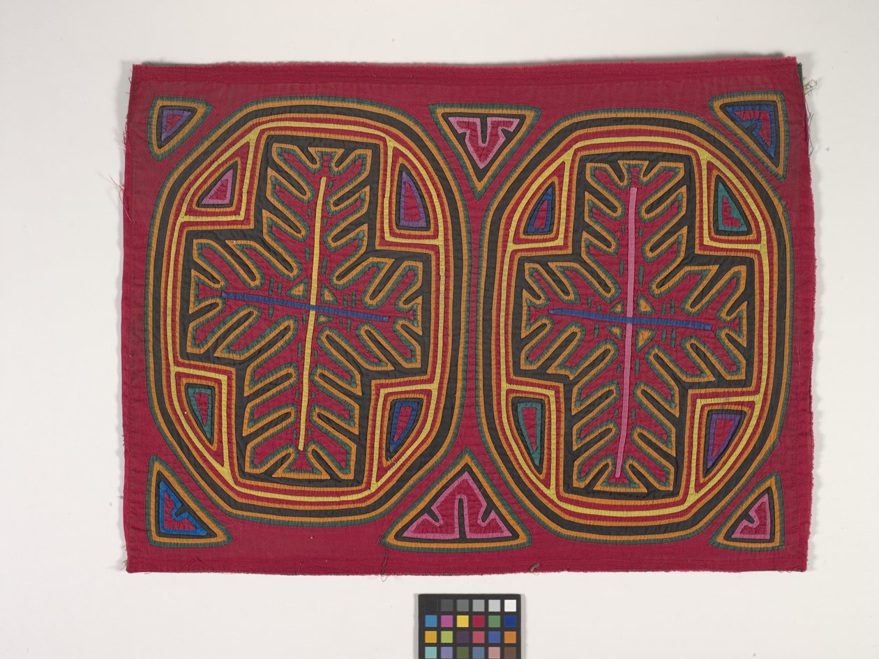 Panel koszuli (Mola) (zdjęcie) autorstwa Kuna Indian Culture