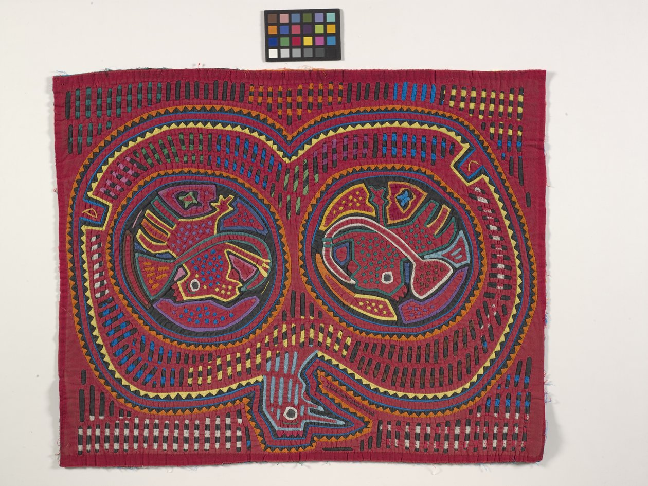 Panel koszuli (Mola) (zdjęcie) autorstwa Kuna Indian Culture