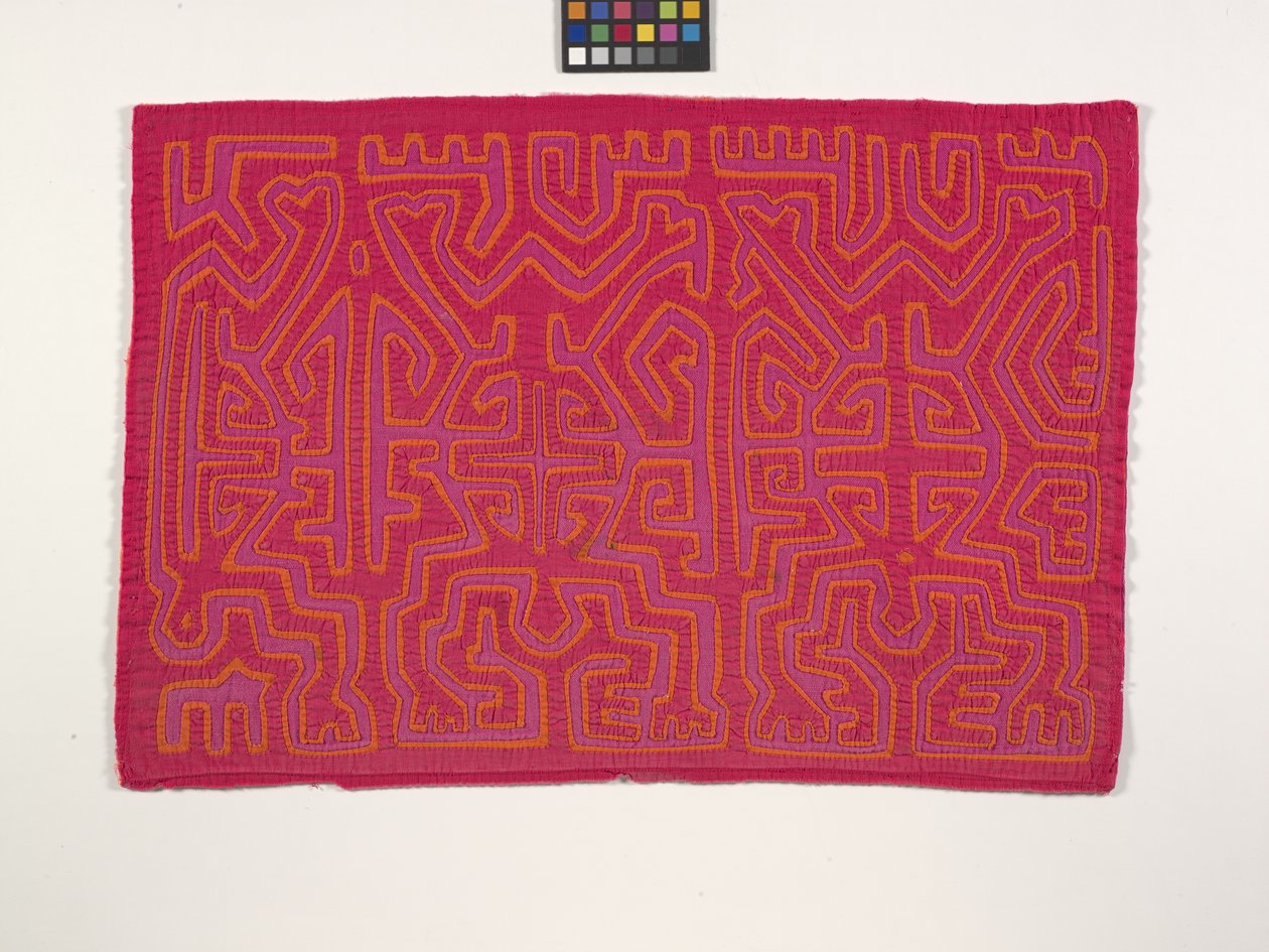 Panel koszuli (Mola) (zdjęcie) autorstwa Kuna Indian Culture