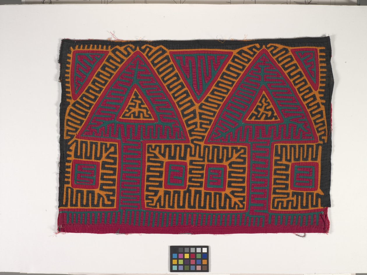 Panel koszuli (Mola) (zdjęcie) autorstwa Kuna Indian Culture