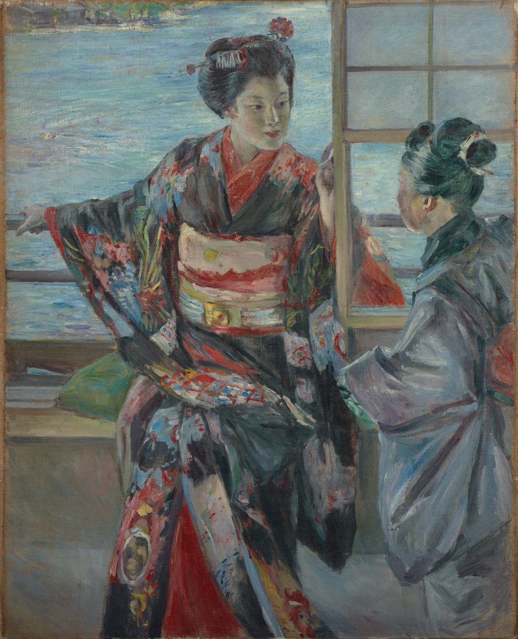 Maiko autorstwa Kuroda Seiki