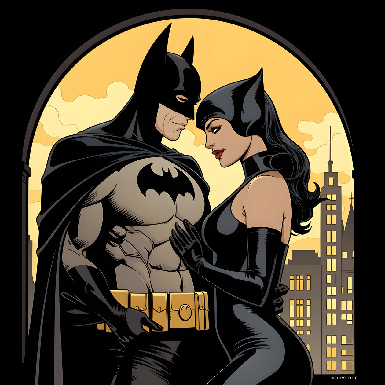 Batman i Kobieta-Kot 3 autorstwa Kurt Heppke