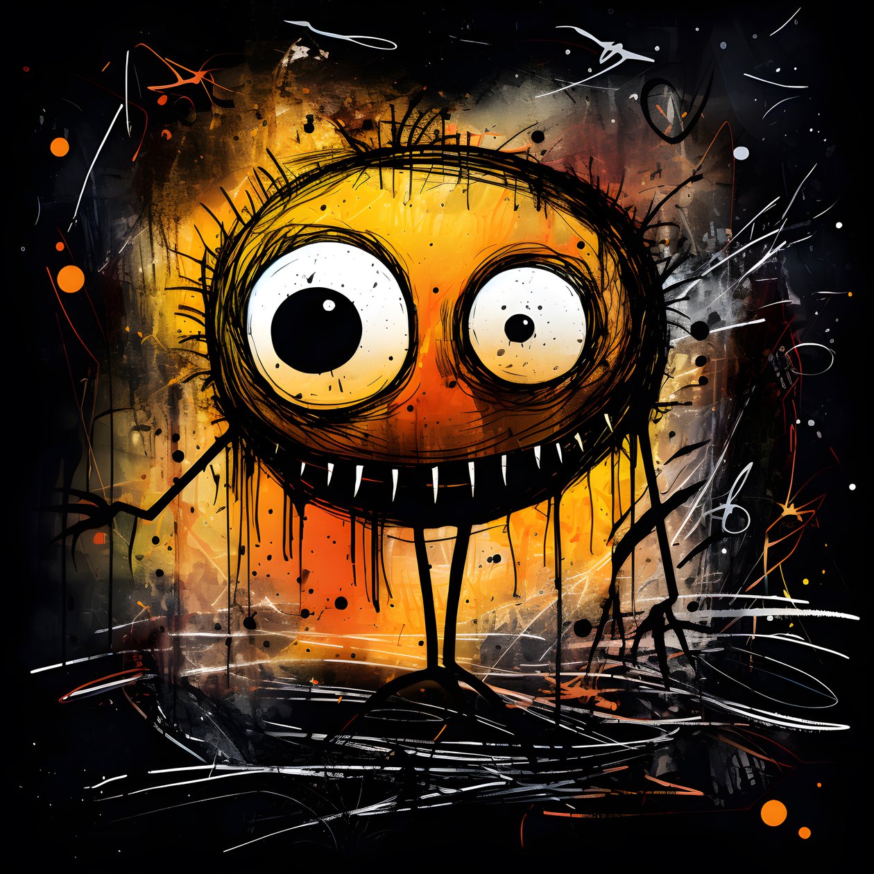 Halloweenowy potwór 1 autorstwa Kurt Heppke