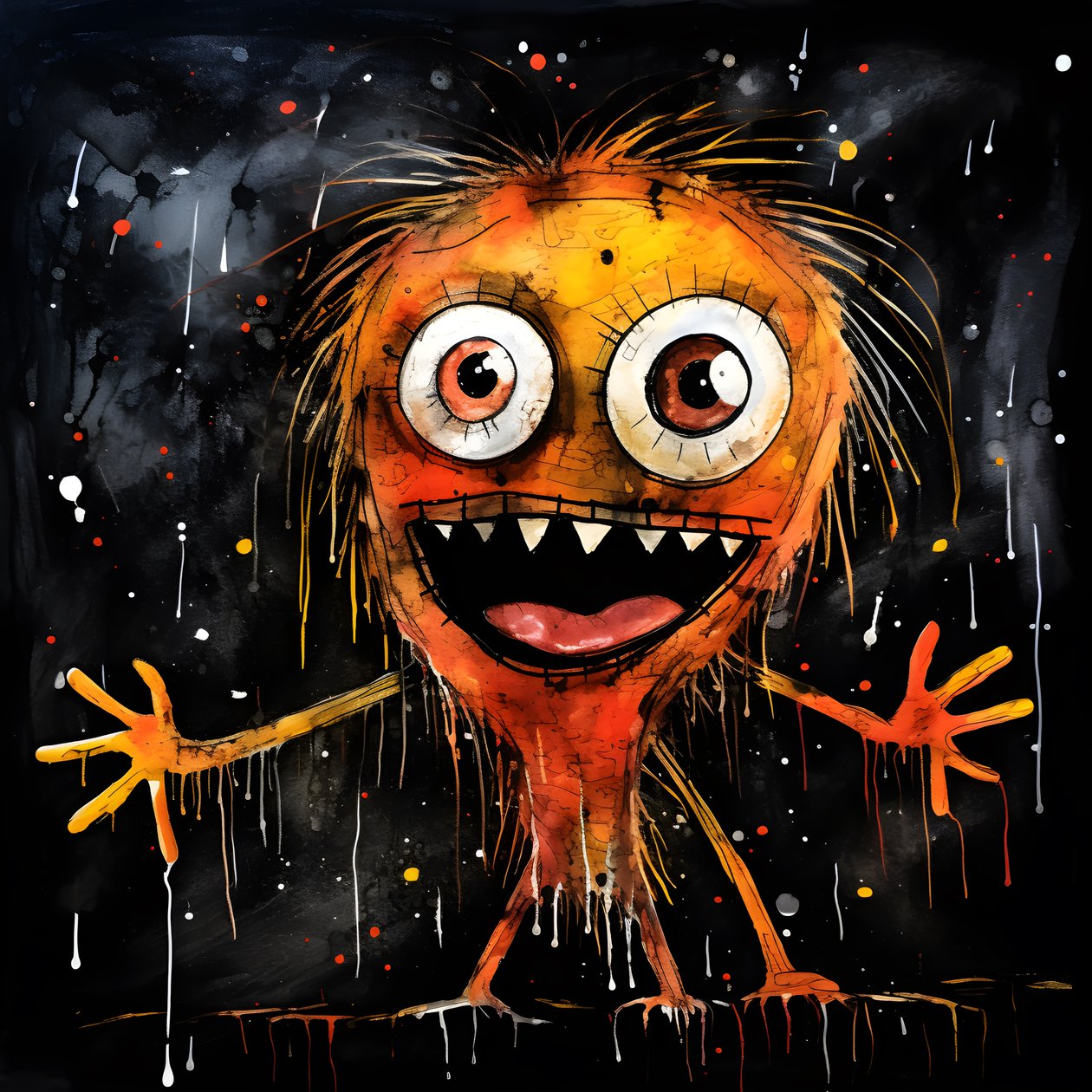 Halloweenowy potwór 3 autorstwa Kurt Heppke