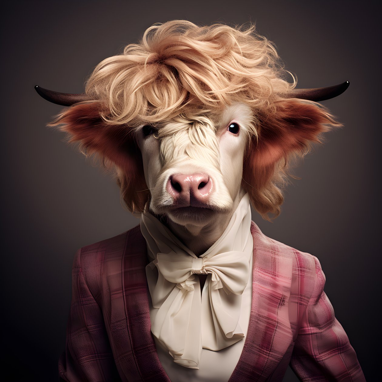 Highland Cow jako Marilyn Monroe 4 autorstwa Kurt Heppke